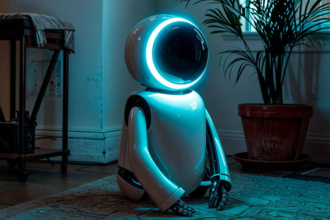 Una imagen de un robot de IA